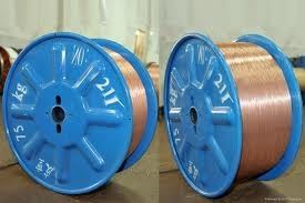 Φ0.8mmの青銅色の上塗を施してあるビード ワイヤー