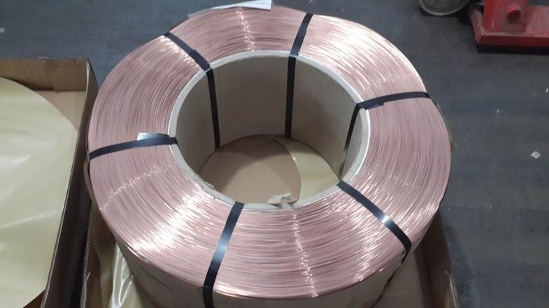 車のために塗られる 1MM Copperize のタイヤのビード ワイヤー耐久の黄銅